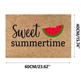 thumbnail image 3 of Meitianfacai Summer Welcome Door Mat Spring Entryway Mats Washable Floor Doormat Rubber Front Door Rug Low Non Slip Mat For Indoor Outdoor Home Porch Entrance Decor, 3 of 7