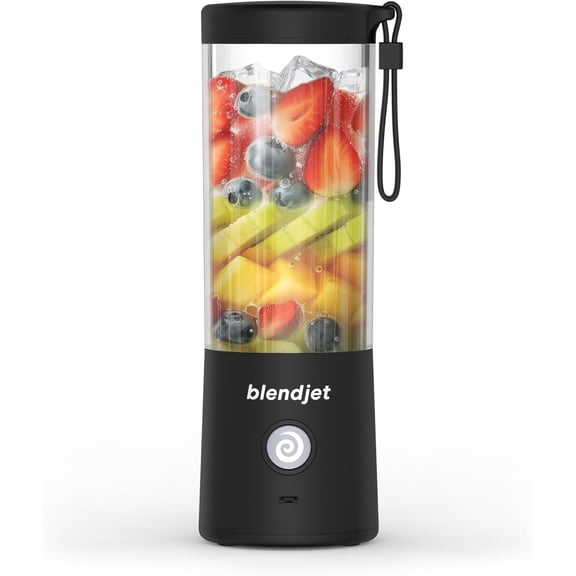 Mélangeur Portable pour Smoothies et Shakes / 16 Oz / Petit Mélangeur Personnel Sans Fil / Rechargeable USB-C et Autonettoyant / Mini Mélangeur de Voyage avec Lame en Acier Inoxydable / Tout Neuf