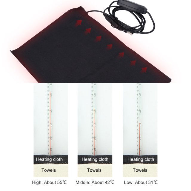 YLSHRF Heating Pads With Shut Off, Durable Cordless Heating Pad Portable Heating Pad, Washable Massage Heating Pad Heating Pad, Large Heating Pad Hiking For Winter Winter Fishing For Outdoor Camping
