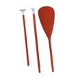 thumbnail image 3 of Siruishop Pagaie de Kayak de Remplacement Portable Légère Pliable Détachable Bateau Rame Bateau Pagaie pour Bateau Gonflable Activités Extérieures Rouge, 3 of 8
