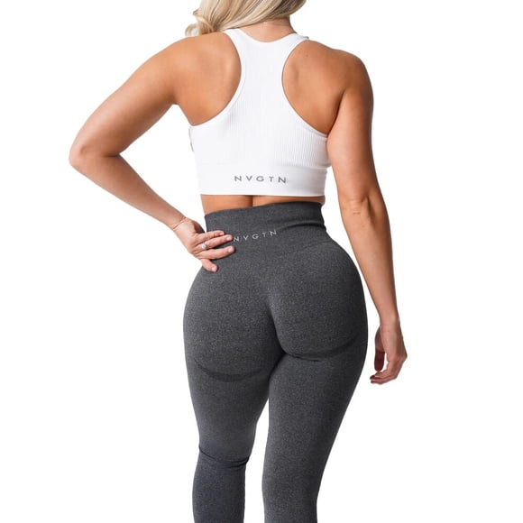 NVGTN Leggings en Lycra Spandex Sans Coutures Mouchetées pour Femmes Collants Doux d'Entraînement Tenues de Mise en Forme Pantalons de Yoga Taille Haute Vêtements de Gym