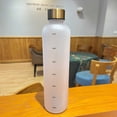 thumbnail image 3 of Glass & Bottle Reusable Motivational Water Bottle with Space Design 1000ML PC Cup for Daily Hydration Durable Leak-Proof Bottle for Home Gym, 3 of 5