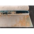 thumbnail image 4 of La Dole Rugs Abstract Rustic Minimalistic Modern Turquoise Blue Ivory Orange Mustard Yellow Area Rug Living Room Bedroom Carpet Tapis 3x5 3x10 4x6 5x8 6x9 8x10 9x12, 4 of 7