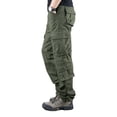 thumbnail image 1 of OmicGot Pantalon Décontracté pour Homme à Multiples Poches Pantalon en Coton Homme Grande Taille Pantalon Cargo Homme Plein Air Randonnée Randonnée Joggers Pantalon Cargo 29-44, 1 of 6