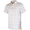 thumbnail image 1 of Polos de Golf pour Hommes à Manches Courtes, Évacuation de l'Humidité, Coupe Sèche, Motifs Imprimés, Polo de Performance à Col, Polos de Golf pour Hommes, 1 of 6