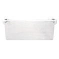 thumbnail image 3 of HOMZ 64-Quart Clear Plastic Stackable Storage Bin with Lid, 2 Pack, Clear, 3 of 7