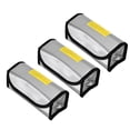 thumbnail image 3 of 3pcs Lipo Battery Guard Safe Bag Fireproof Explosion Proof High Temperature Resistance for Home Workshop, 3 of 14