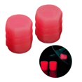 thumbnail image 2 of 2x Car Valve Caps Covers Luminous for Universal Stem Caps Cars Electric Vehicle Red, 2 of 7