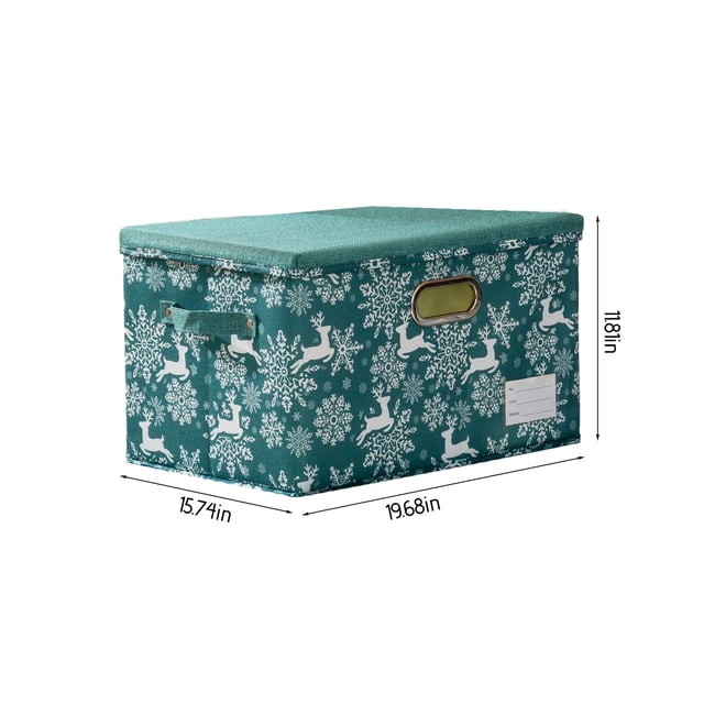 Dvkptbk Foldable Storage Box with Lid Fabric Storage Box with Lid, Closet Storage Box, Room Organization, Office Storage, Toy Storage Storage Storage & Organization