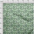 thumbnail image 3 of oneOone Rayon Green Fabric Asian Japanese Wave Craft Projects Decor Fabric Printed By The Yard 56 Inch Wide, 3 of 4