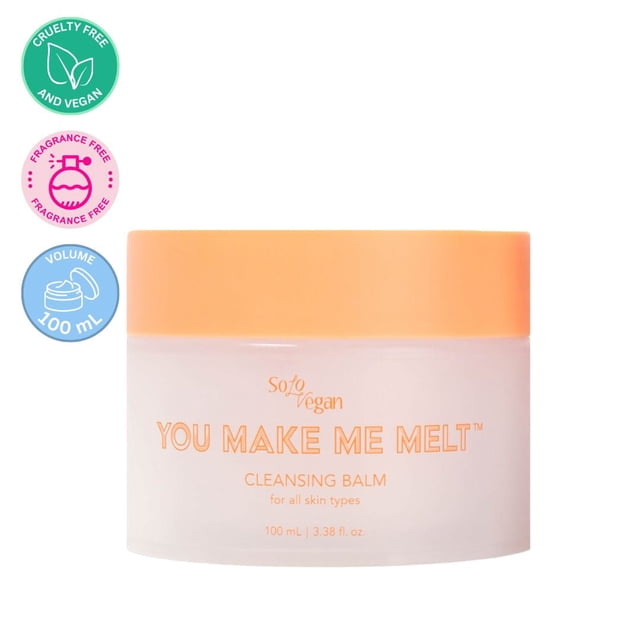 SoloVegan You Make Me Melt Cleansing Balm