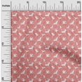 thumbnail image 2 of oneOone Cotton Jersey Red Fabric Flamingo Craft Projects Decor Fabric Printed By The Yard 58 Inch Wide, 2 of 5