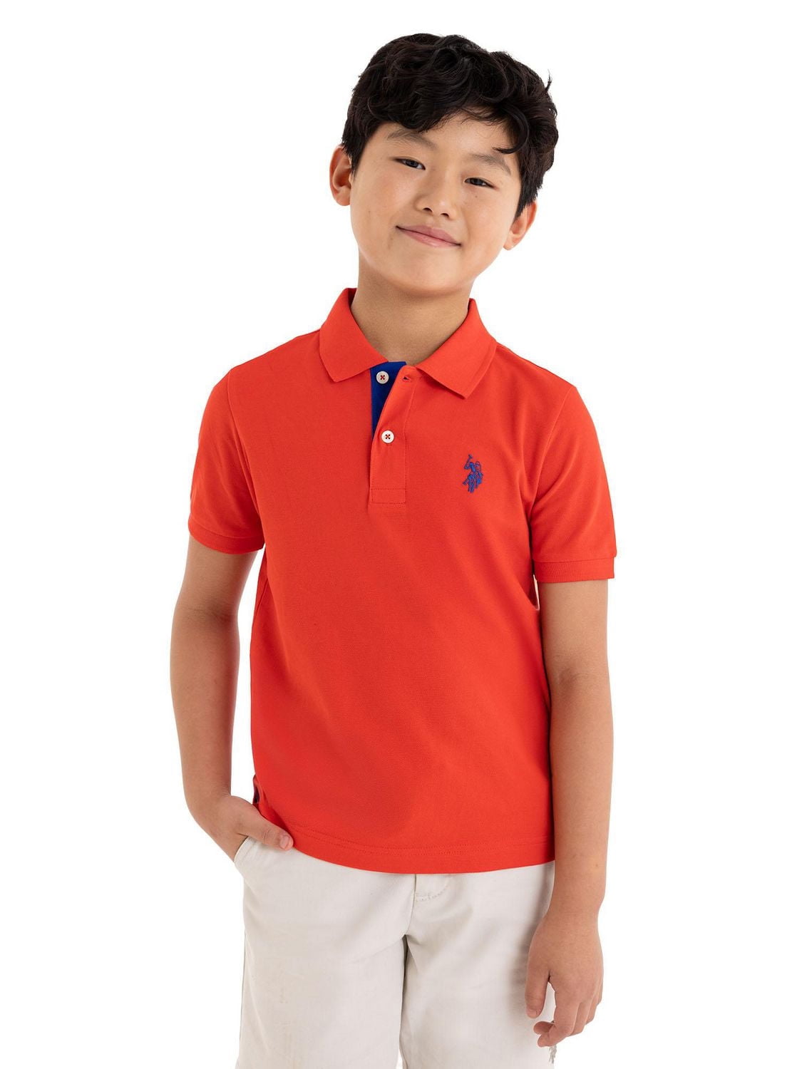 U.S. Polo Assn. Polo À Manches Courtes Pour Garçon