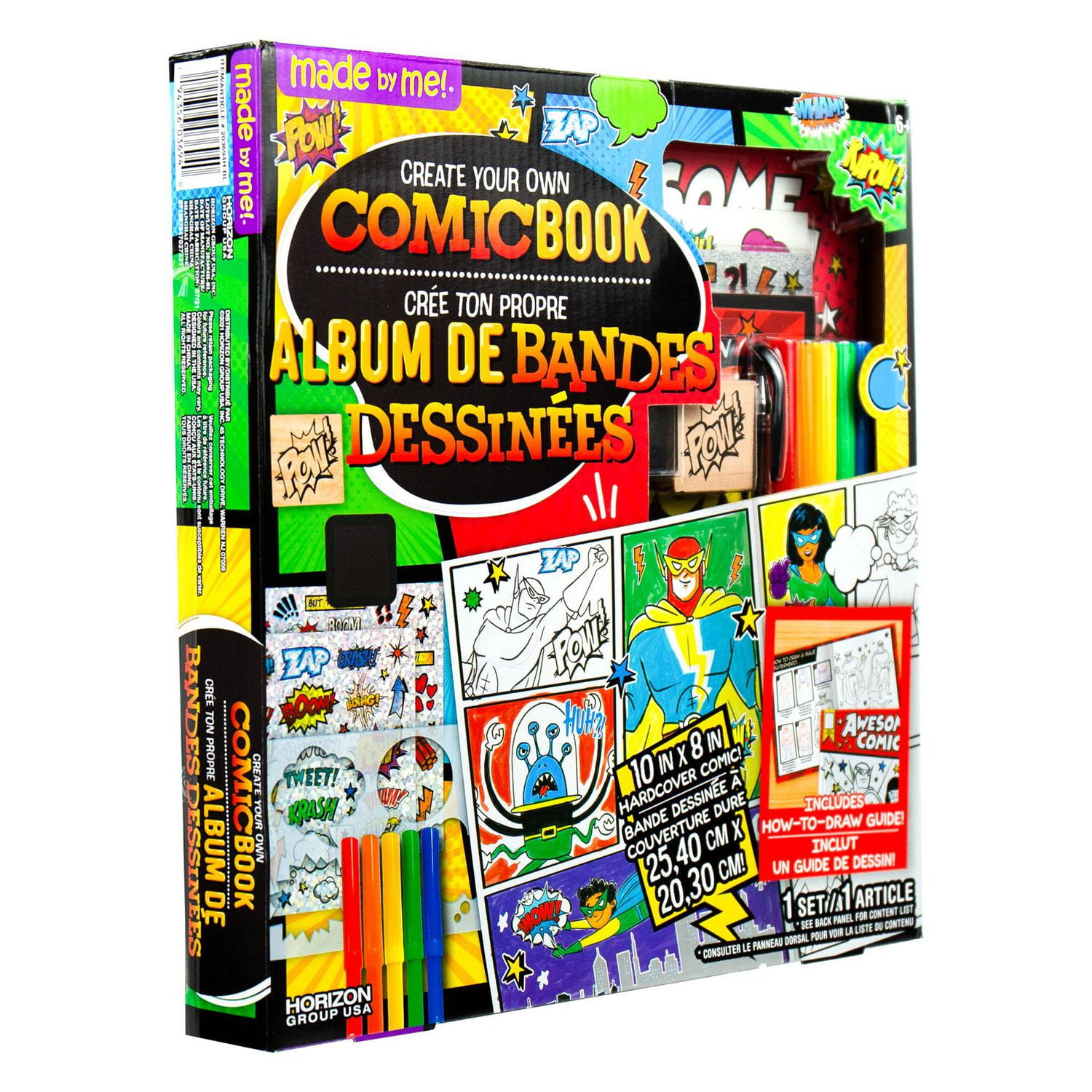 Made By Me! Crée Ton Propre Album de Bandes Dessinées