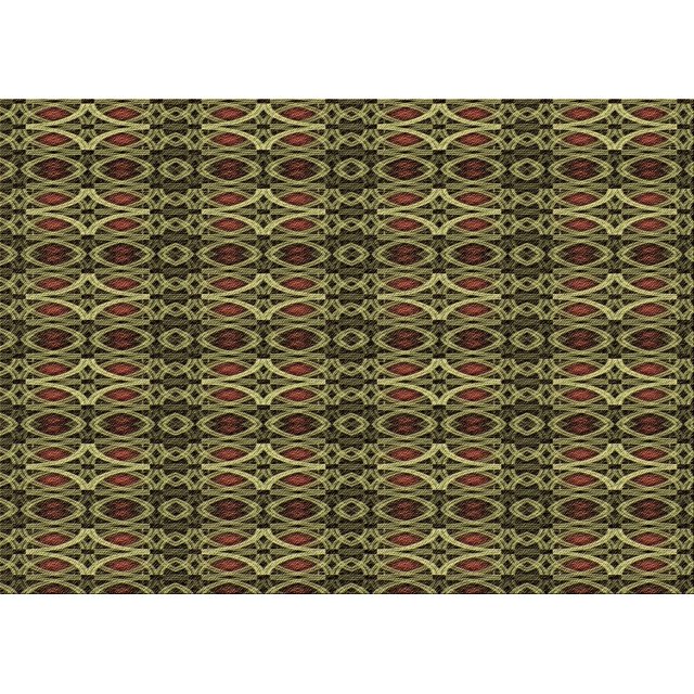 Ahgly Company Tapis Rectangulaire Lavable en Machine Intérieur Transitionnel Rouge Nuit, 3 Pieds x 5 Pieds