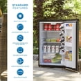 thumbnail image 2 of Danby DAR044A6BSLDBO 4.4 cu. ft. Outdoor Fridge in Stainless Steel, 2 of 9