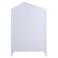 thumbnail image 4 of ACME Doll Cottage Bookcase in White & Pink, 4 of 7