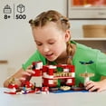 thumbnail image 4 of LEGO Minecraft La maison mooshroom 21270 Ensemble de construction (500 pièces), 4 of 6