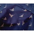 thumbnail image 3 of oneOone Silk Tabby Fabric Bird Ikat Printed Craft Fabric BTY 42 Inch Wide, 3 of 3
