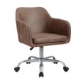 thumbnail image 1 of Linon Rylen Office Chair Silver, 1 of 7