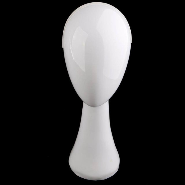 Langgg Plastic Female Mannequin Manikin Head Model for Wigs Glasses Hats Display