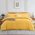 thumbnail image 1 of 500 TC 100% Egyptian Cotton Duvet Cover Zipper Closur Ultra Soft Durable and Fade Resistant Solid Pattern, 1 of 7