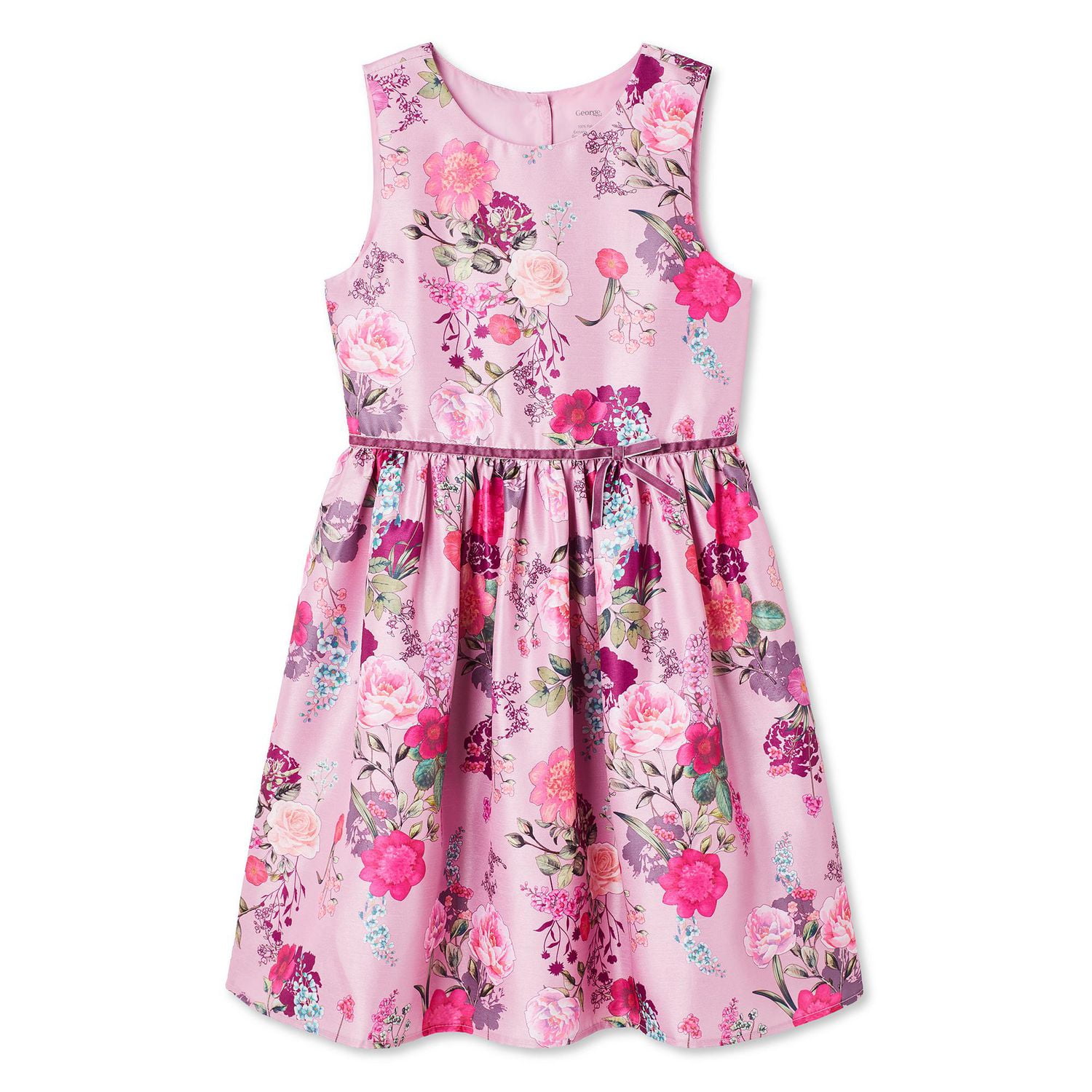 Robe en shantung George pour filles