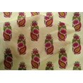 thumbnail image 4 of oneOone Cotton Silk Fabric Leaves|Floral & Paisley Block Print Fabric BTY 42 Inch Wide, 4 of 4