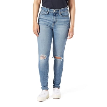 Levi Strauss Signature.MC Jean filiforme taille haute pour femme
