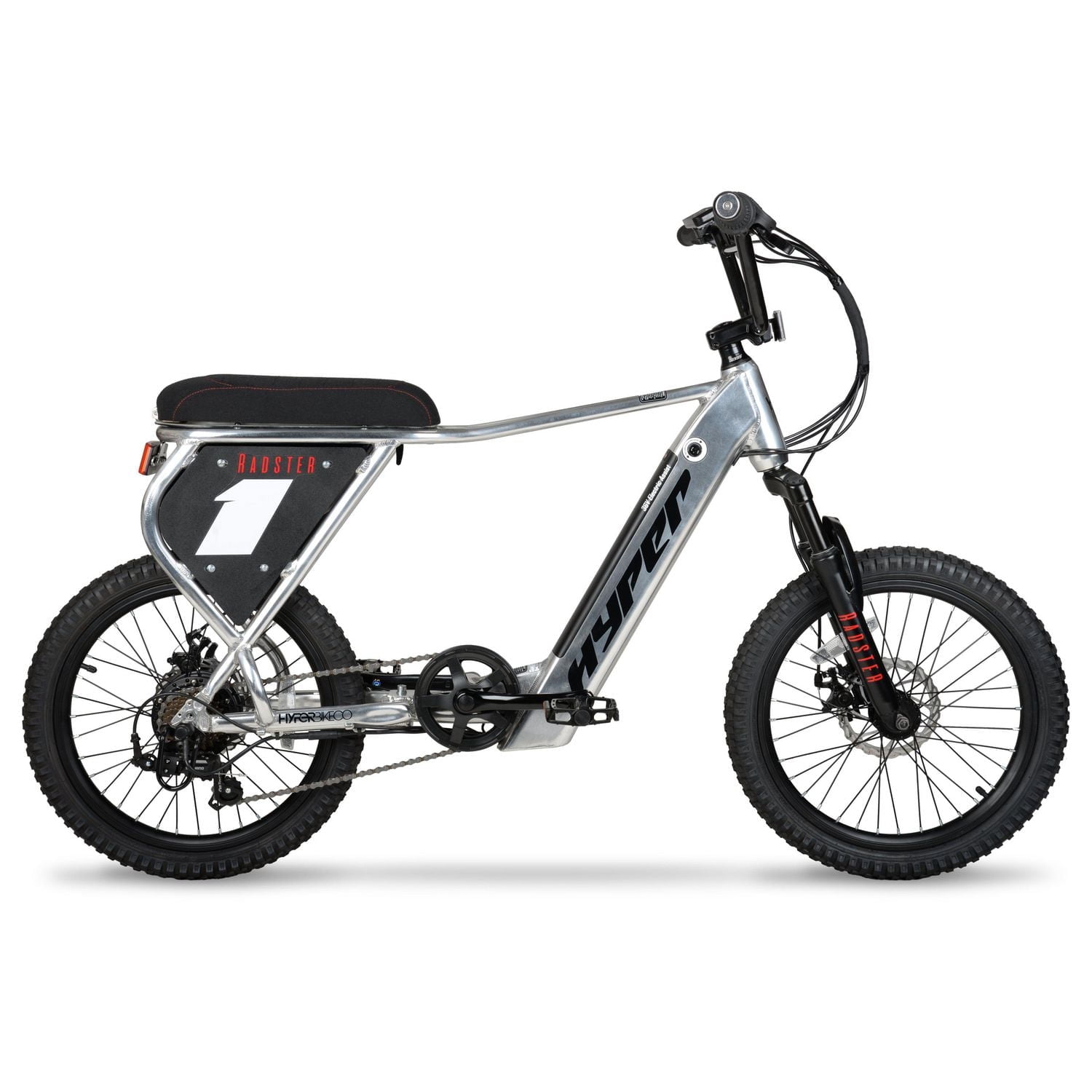 hyper bicycles radster electric bike Radster Trail Off-Road American Iron Cycles The 20in Hyper Ultra 40 Electric Bike for Adults with a step Rad Power Bikes Radster Trail