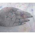 thumbnail image 4 of oneOone Viscose Chiffon Fabric Flower Watercolor Fabric Prints By Yard 42 Inch Wide, 4 of 4