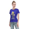 thumbnail image 4 of T-Shirt Basique à Manches Courtes pour Femmes Super Saiyan, 4 of 6