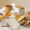 thumbnail image 1 of Oleegame 1PC Produce Storage Fiber Portable Lunch Box Sandwich Box Large Capacity Bento Box, 1 of 9