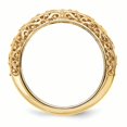 thumbnail image 2 of Bande Anniversaire en Or Jaune 14K Taille 6, 2 of 3