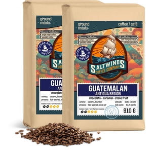 Guatemala Antigua Origine unique Coffee (2 × 910 g Haricot entier) Air Smooth & Chocolaté au Canada Maritime grillé