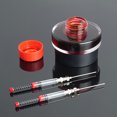 thumbnail image 2 of DLY Remplisseur d'Encre pour Stylo-Plume, Acier Inoxydable et Plastique, Argent, Noir, Rouge, 12 Unités, 2 of 5