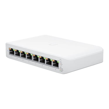 Ubiquiti UniFi Switch Lite USW-Lite-8-POE Switch Géré Gigabit à 8 Ports avec PoE+ (52) W