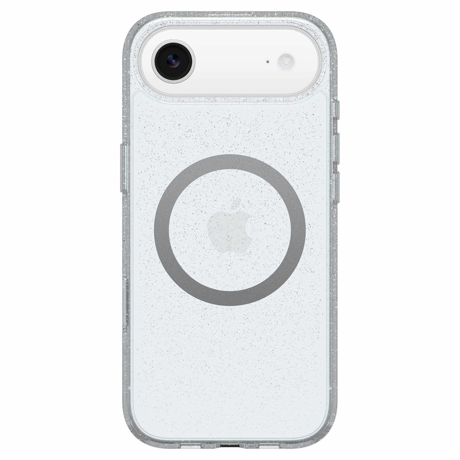 OtterBox Étui Symmetry Clear MagSafe avec Contrôle de la Caméra Stardust 3.0 with Bleu Tint (Clear) pour iPhone Air