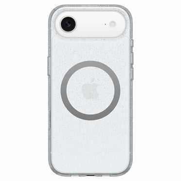 OtterBox Étui Symmetry Clear MagSafe avec Contrôle de la Caméra Stardust 3.0 with Bleu Tint (Clear) pour iPhone Air