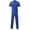 Blue, variant on TIMIFIS Men's Long Sleeve Coverall Action Back Coverall with Zipper Pockets, Mechanic UniformFall