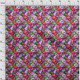 thumbnail image 4 of oneOone Coton Soie Rouge Tissu Rétro Bouteille Soda Cap Robe Tissu Tissu Imprimé par la Cour 42 Pouces Large-Na, 4 of 5