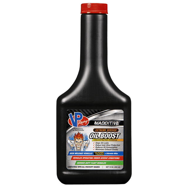 VP Racing Fuels Additif pour Huile VP6100102 à Utiliser pour Restaurer la Performance des Moteurs Plus Âgés/réduire les Fuites de Moteur; Bouteille de 12 Onces; Unité