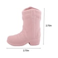 thumbnail image 3 of Cowboy Boots Match With Striker - Home Ceramic Boots Decor Beautiful Small Cute Western Decor Mini For Bathroom Bedroom, 3 of 7