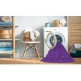 thumbnail image 2 of Ahgly Tapis Rectangulaire Lavable en Machine Intérieur Transitionnel Violet Vif, 5 Pieds x 8 Pieds, 2 of 7