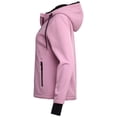 thumbnail image 2 of Reebok Women's Sherpa Lined Softshell Jacket with Hood, 2 of 9
