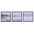 thumbnail image 1 of Sentra Purple Landscape Framed Canvas Art Set, 1 of 9