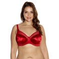 thumbnail image 1 of Goddess Womens Keira Plus-size Banded Underwire Bra, 44I, SCARLET, 1 of 4