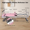thumbnail image 4 of Cherish Pilates Reformer Machine Equipment ,Foldable Home Reformer Pilates with Resistance Cords for Workout,Paeta Pilates Reformer, 4 of 8