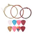 thumbnail image 1 of Corde de Guitare, Guitare Jouant Accessoires Celluloïd Pic Set Guitare Coloré Pic Set Wear- pour Instrument à Cordes, 1 of 8