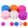 thumbnail image 2 of ziyahi 100 Pcs Support de Cils Quantité Abondante Palette de Cils Compact Durable Fournitures d'Extension de Cils Maison Violet, 2 of 9